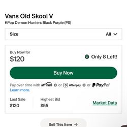 K-pop Demon Hunter Vans 