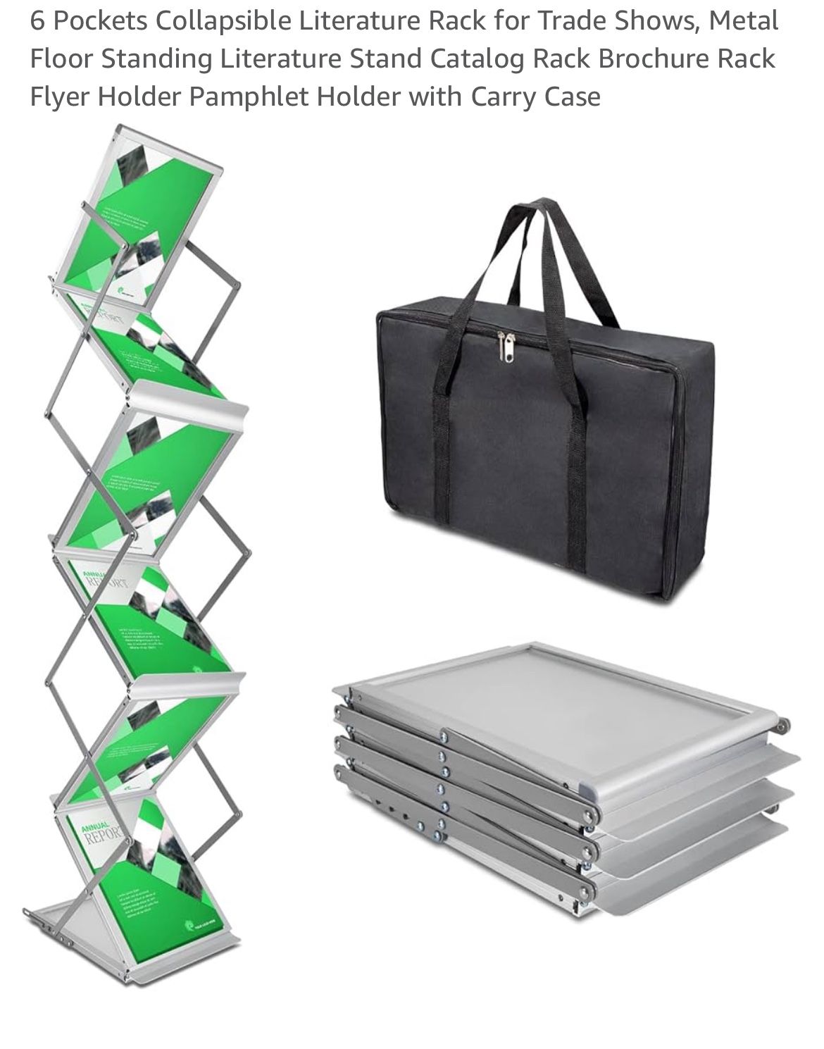 Floor Standing Rack - Silver 