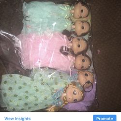 Really Cute 7in Dolls Keychains $3 Each 