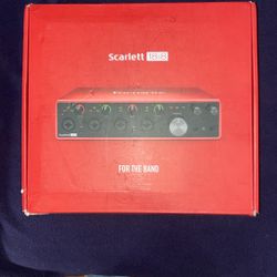 Scarlett 18i8  3rd Gen Computer/ Audio Interface $400 Unopened Box
