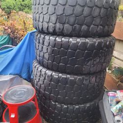 Half-tread, "Iron Man" 10 Ply Tire Set Of 4