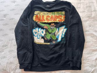 MF DOOM MADVILLAIN ALL CAPS SWEATSHIRT 