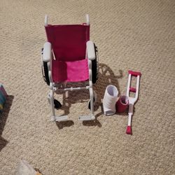 Our Generation Doll Wheel chair Kit