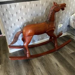 Wooden Carrousel Horse 
