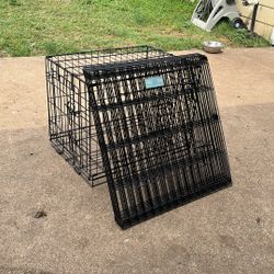 Two dog cages 