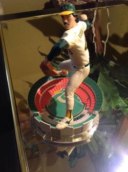 1994 starting line up stadium stars, dennis eckersley , oakland colliseum