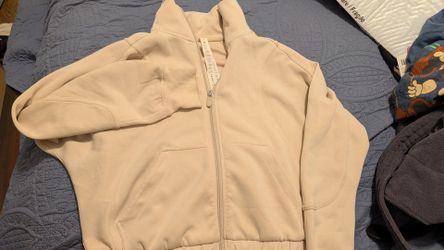 Lululemon Cream Full-Zip  Jacket