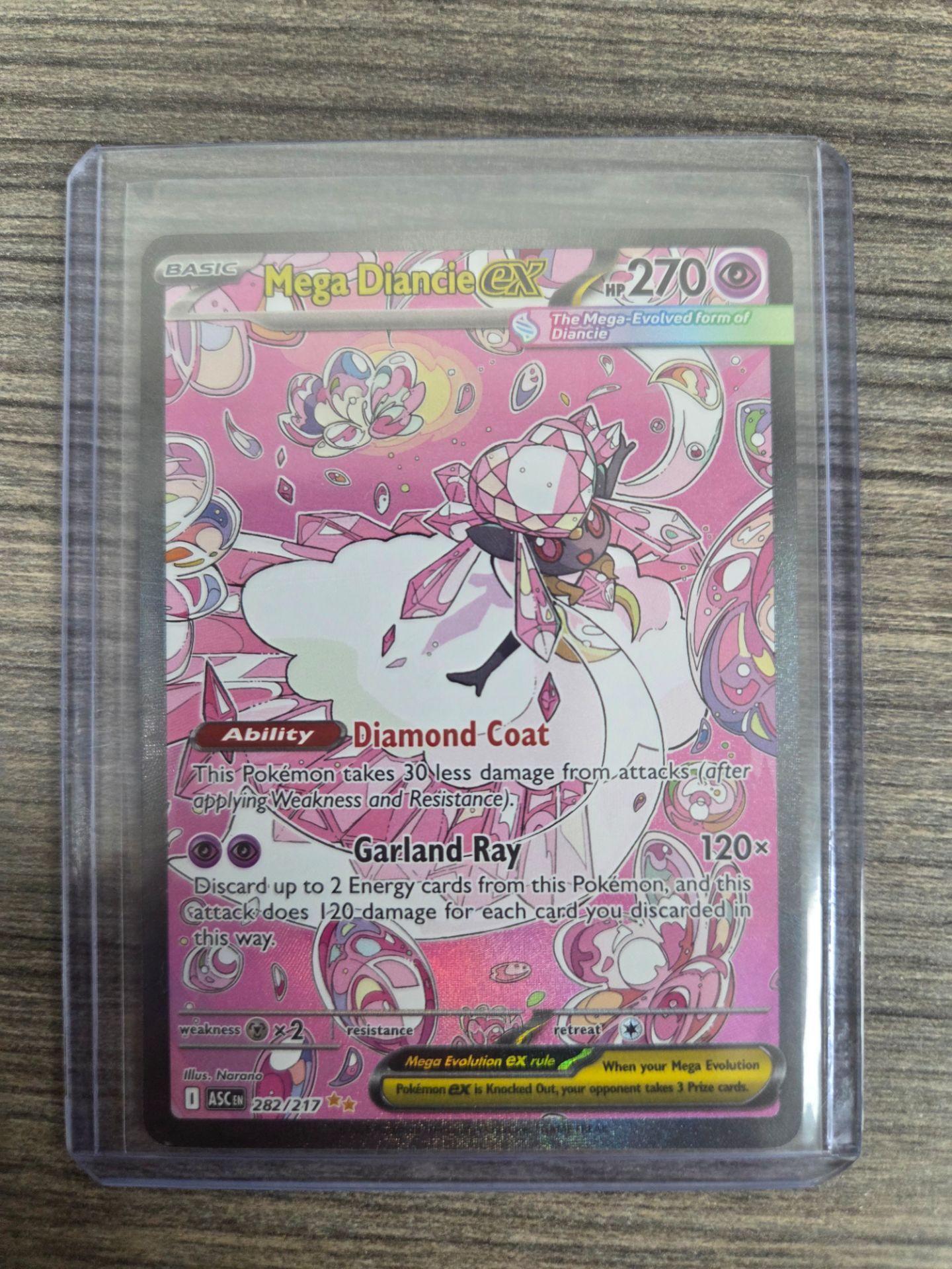 Pokemon Mega Diancie Ex Ascending heroes