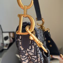 Christian Dior pre-owned Oblique Saddle Crossbody Bag - Farfetch