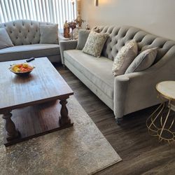 Matching Love Seat And Couch Like New Condition