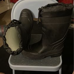 Water Proof Boots With Great Insulation Sz 10 Brand New Never Even Tried On 