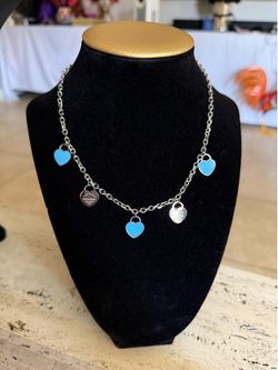 T&co heart necklace