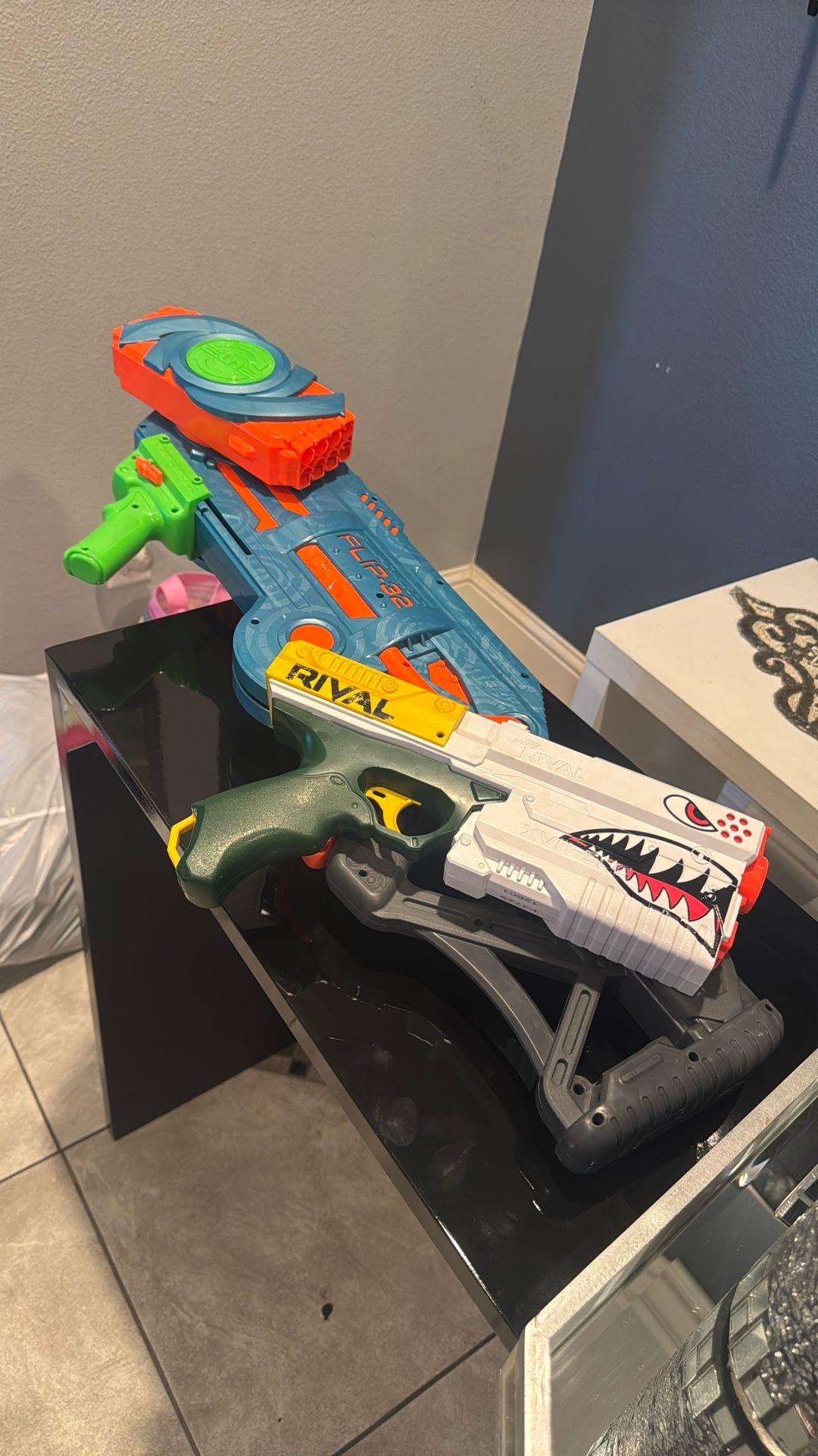 Nerf guns 