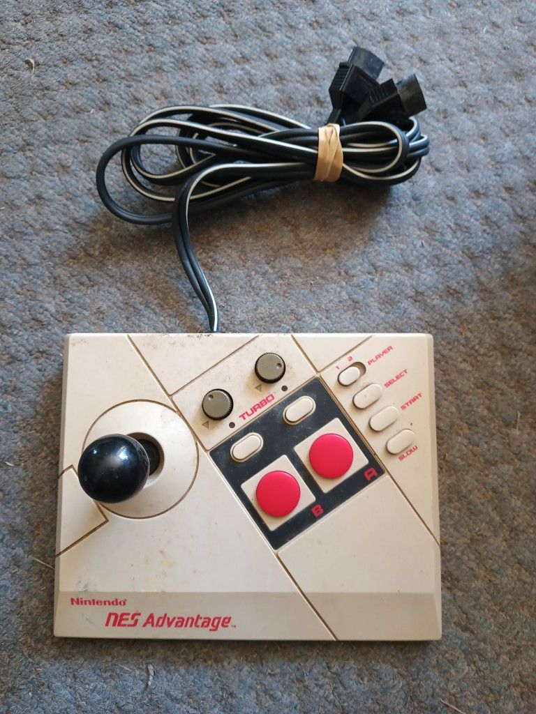 NES Advantage Joystick Game Controller 1987 Authentic Nintendo NES-026