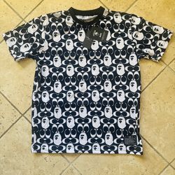 bape and coach shirt