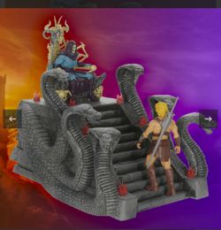 Masters of the universe Skeletor thrown popcorn bucket