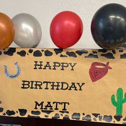 Painted banner