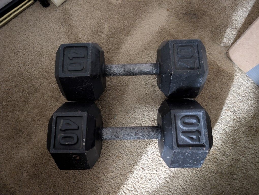 40lb Dumbells