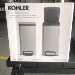 Kohler Atainless Trash Cans