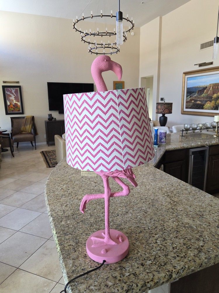 Unique Flamingo Lamp