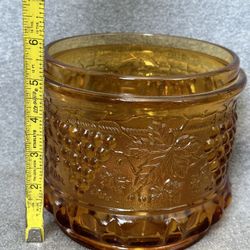 Vintage Amber Glass 