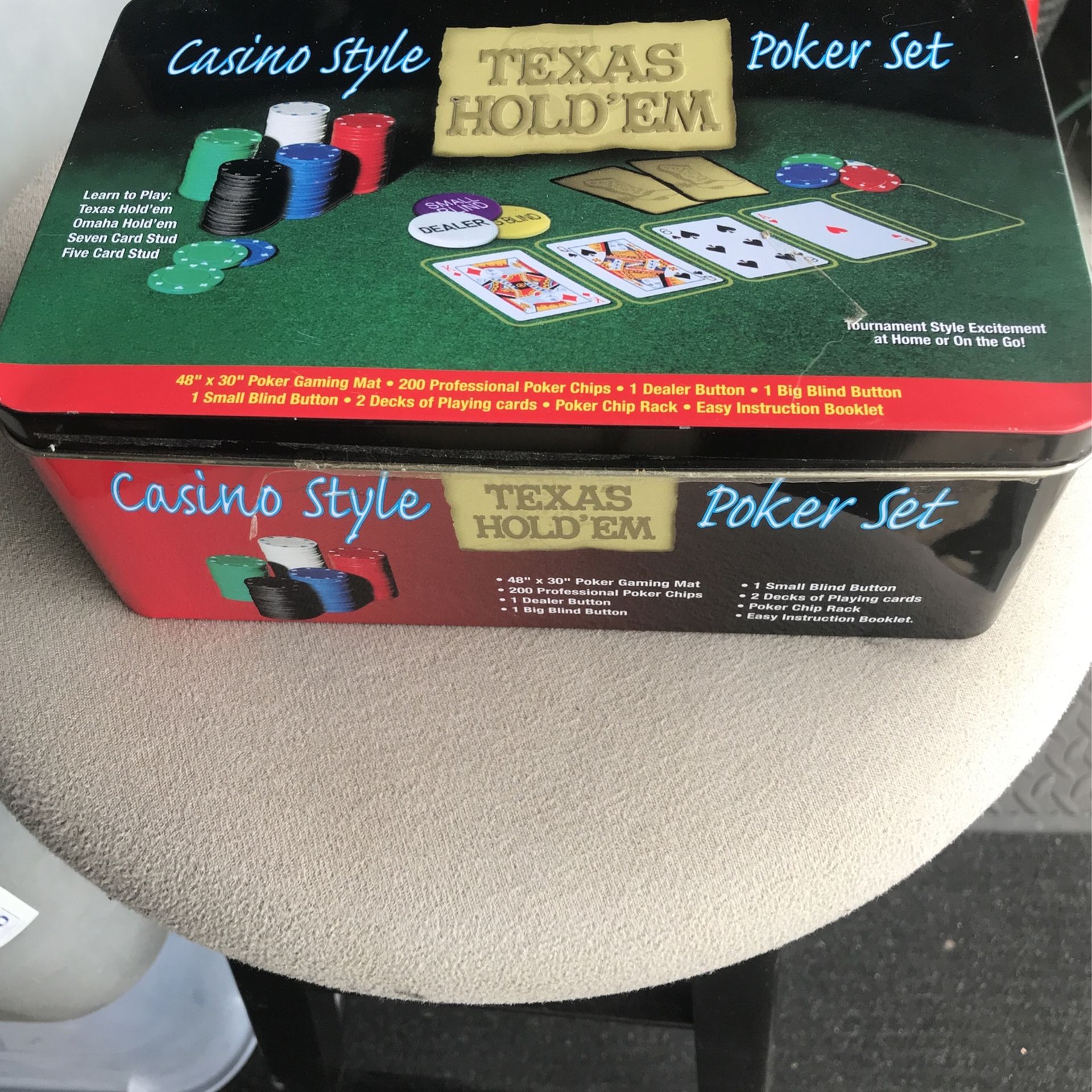 Texas Hold’Em Casino Style Poker Set