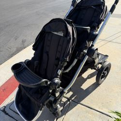 City Select double stroller - Black