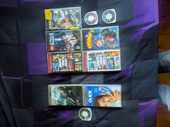 PSP games and movies