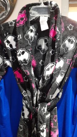 Monster High Kids Bath Robe Size M 7/8
