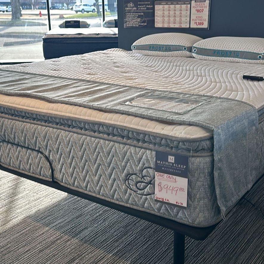 Mathis brothers cheap mattress clearance