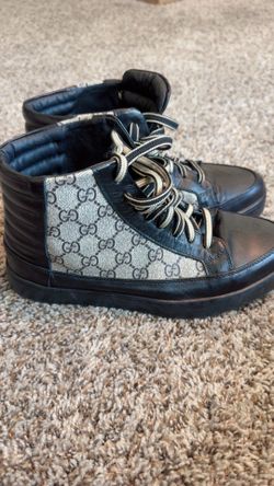 Authentic Gucci high tops size 9.5 only worn a few times
