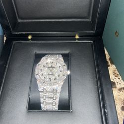 AP-Style Royal Oak Lab Diamond VVS | Swiss ETA Movement