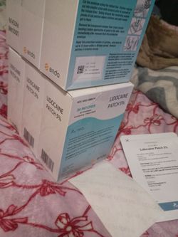 Lidocaine patches 5% great for Pain relief