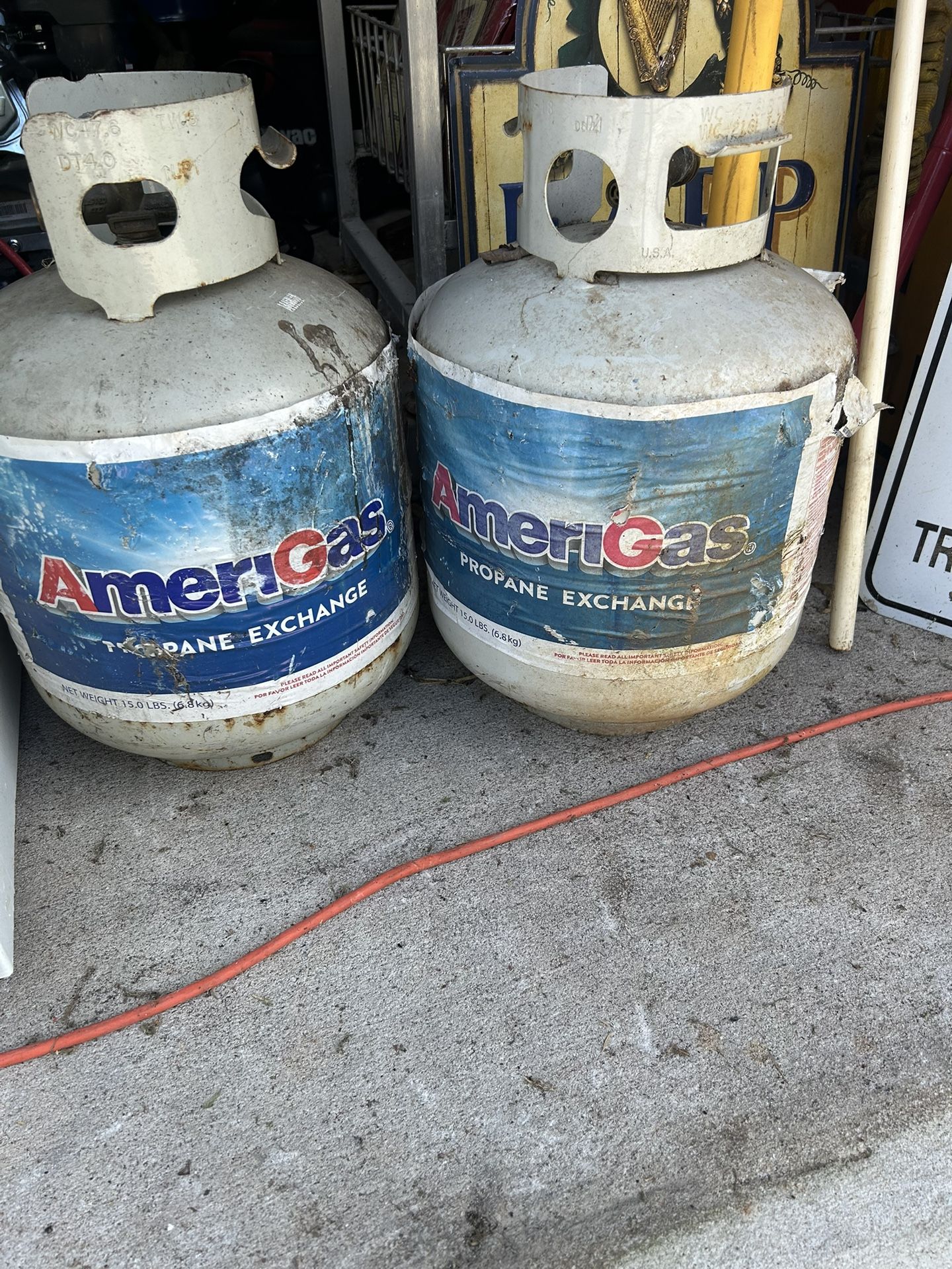 2 / 15 Pound Tank / Read Below ⬇️ 