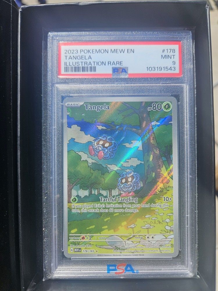 TANGELA PSA 9 POKEMON CARD 