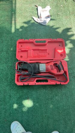 Milwaukee SUPER SAWZALL 6538-21 15A Orbital Reciprocating Saw + Hard Case