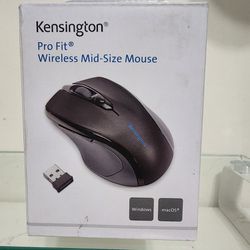 Kensington Pro Fit Wireless Mid Size Mouse 