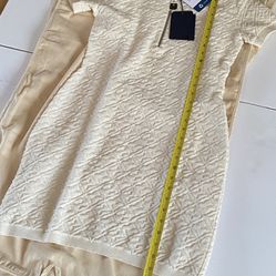 Louis Vuitton Flower Toweling Polo Dress 