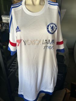 Adidas Chelsea 2015/16 away jersey as is condition damaged front stencil size L