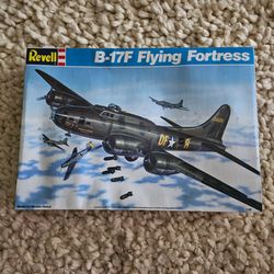 Revell

1/48 B-17F model kit open box complete