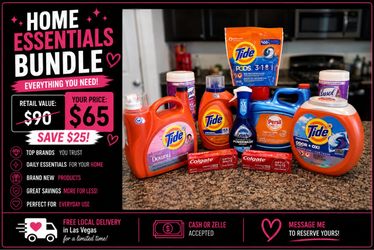 🏠✨ HOME ESSENTIALS BUNDLE — ONLY $65! ✨🏠