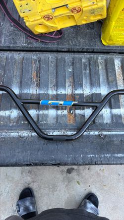 GT BMX Handlebar Black with Blue Decal