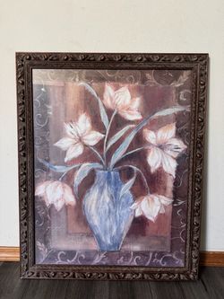Flower picture 25 1/2 × 31 1/2
