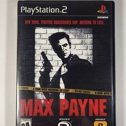 Max Payne PS2 Game (2001) - Complete