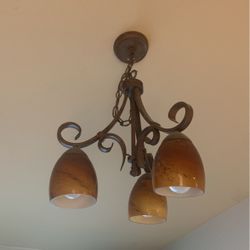 Dining Table Or Living Room Chandelier- Good Working Condition 