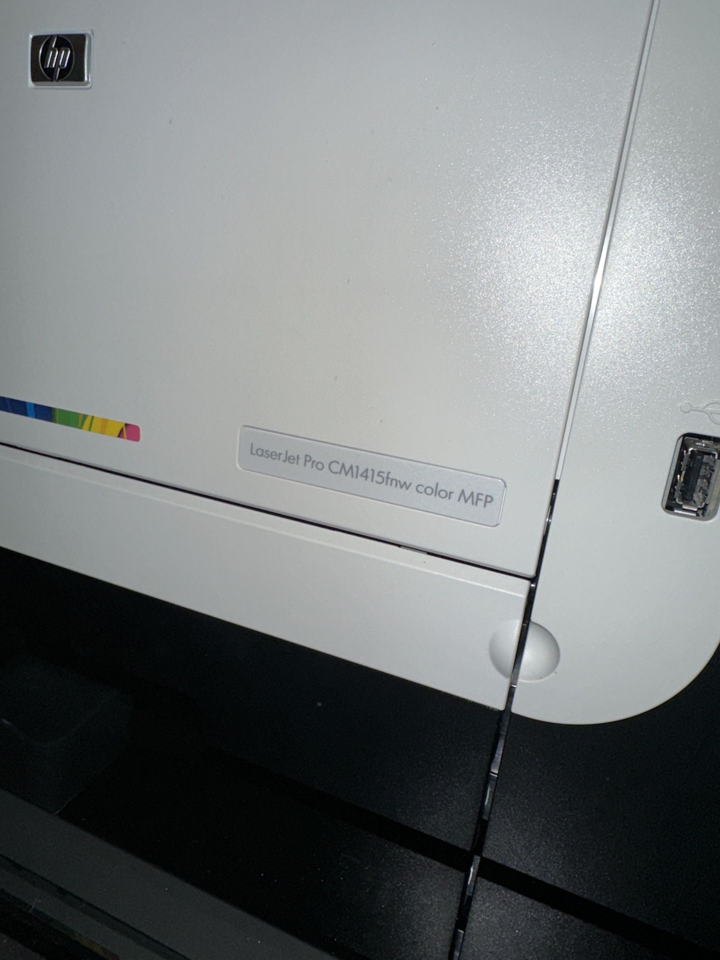 HP CM1415 FMW LaserJet Printer 