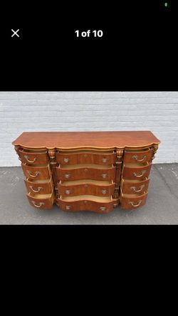 Pulaski Solid Wood 12 Drawer Dresser