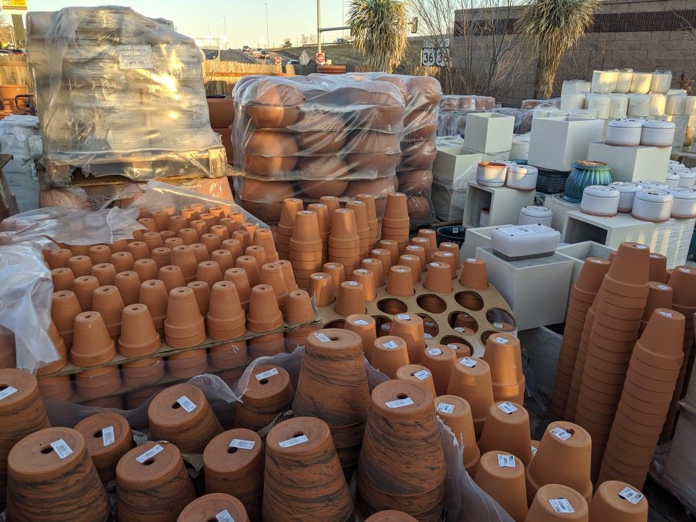 4/3/21 - A Divorce-Worthy Amount of Pottery - Plant + Planter Sale with Thousands of Pots