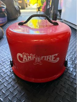 Little red campfire, propane, campfire kit