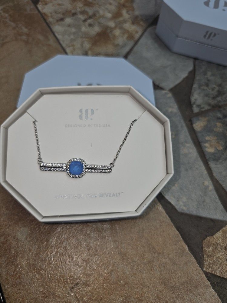 Bomb Party Ocean Blue Necklace